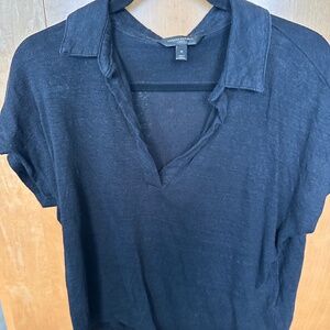Banana Republic Linen Woman’s Polo Size Medium